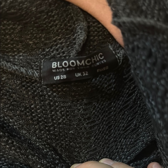 BloomChic Women's Gray Hooded Jacket - Picture 2 of 2